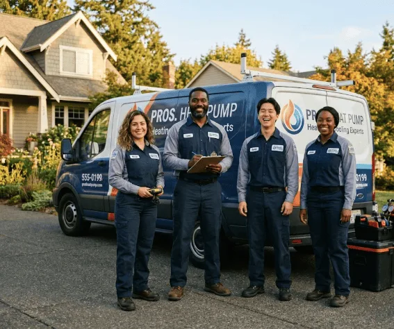 Heat Pump Installation company in Petty, TX